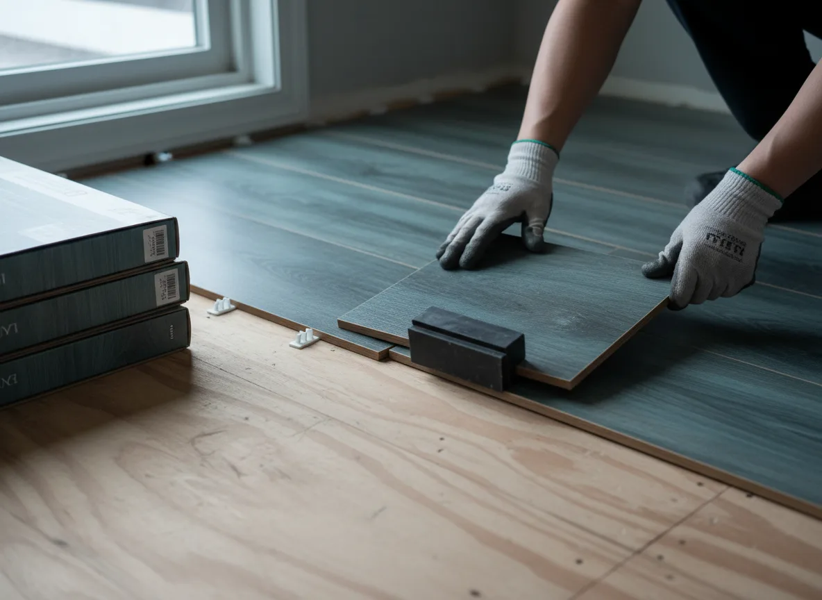 Luxury Vinyl Plank Installation company in Grover, WY